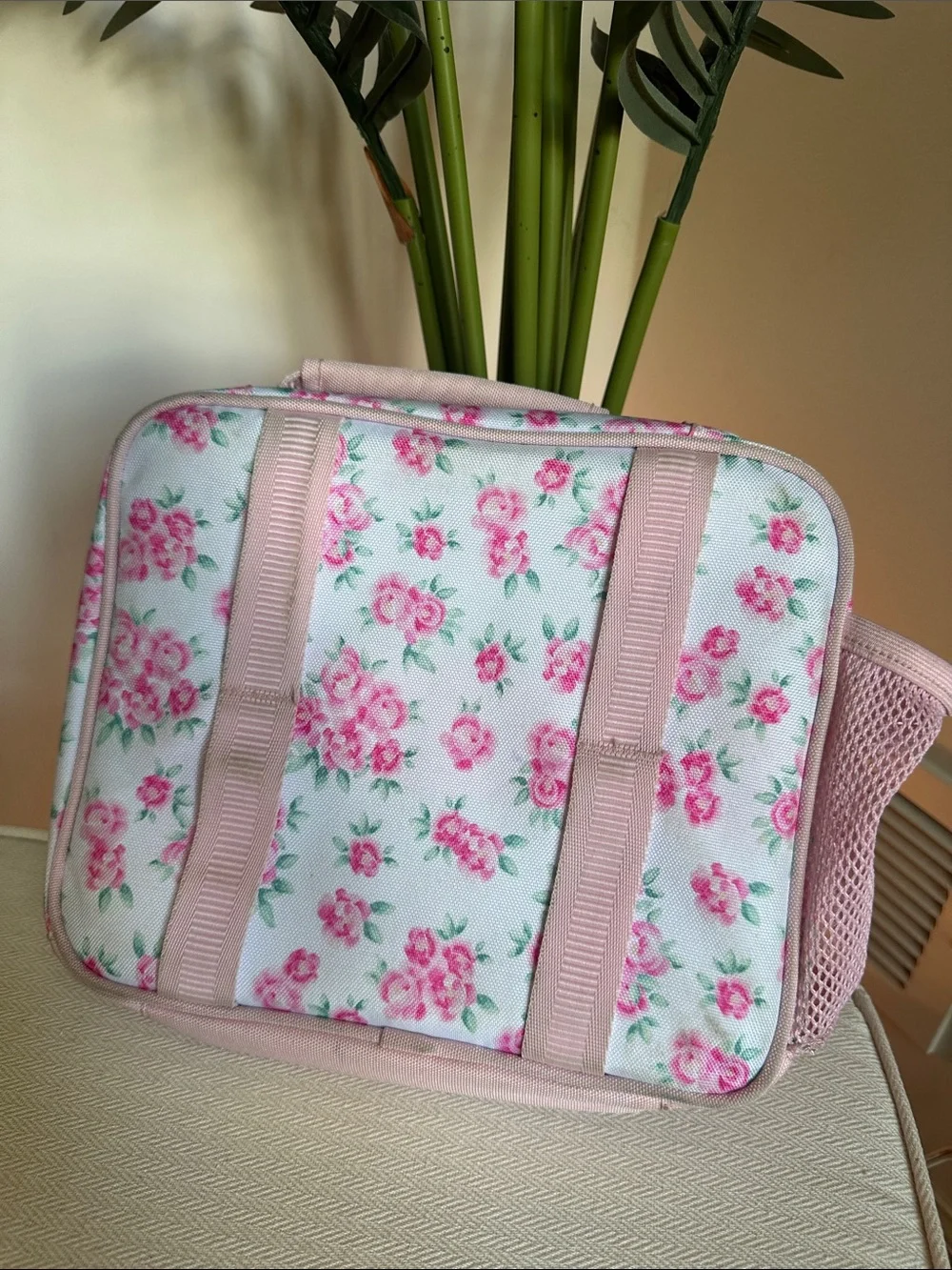 LoveShack Fancy x Pottery Barn Kids floral lunchbox